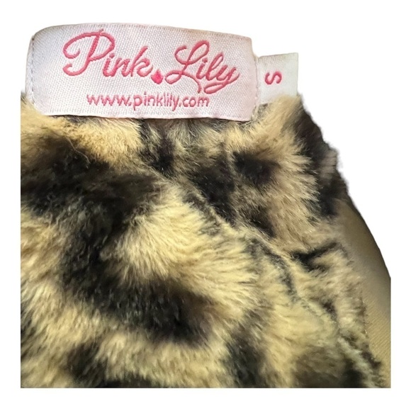 Lily Pink Cheetah Print Jacket Small - Picture 7 of 10